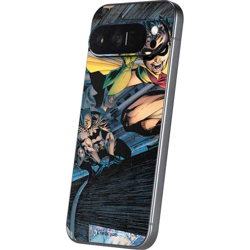 DC Comics Batman All Star Batman & Robin, The Boy Wonder ( Batman & Robin in Action) By Jim Lee Pixel 9 Pro XL Skin